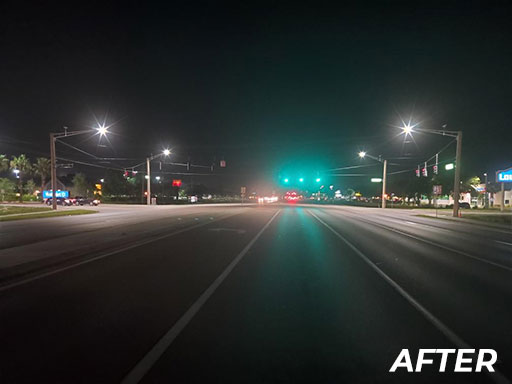 Roadway Lighting - After | Jan Lighting Solutions